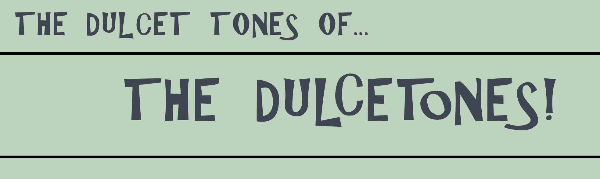 dulcetones banner